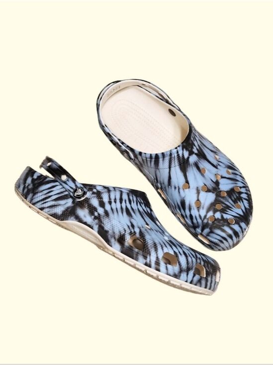 CROCS Other - Crocs Classic Rebel Tie-Dye Clog Shoes Blue Mens 14